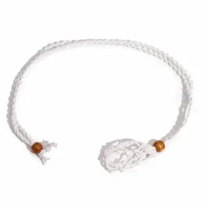 Gemstone Necklace Cord – White | www.artisangoods.co.uk 6
