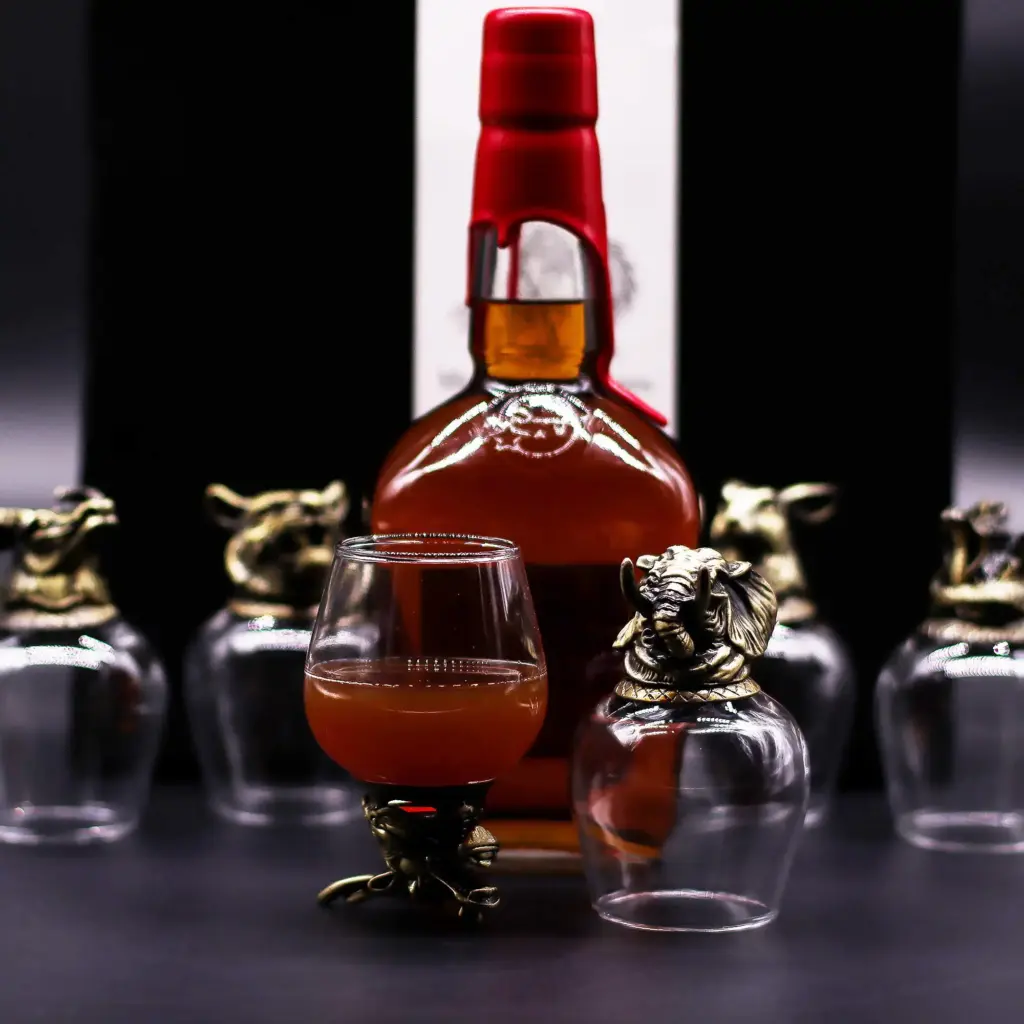Gift Set of 6 Glasses (100ml) – Mystical Creatures – Antique Bronze | www.artisangoods.co.uk