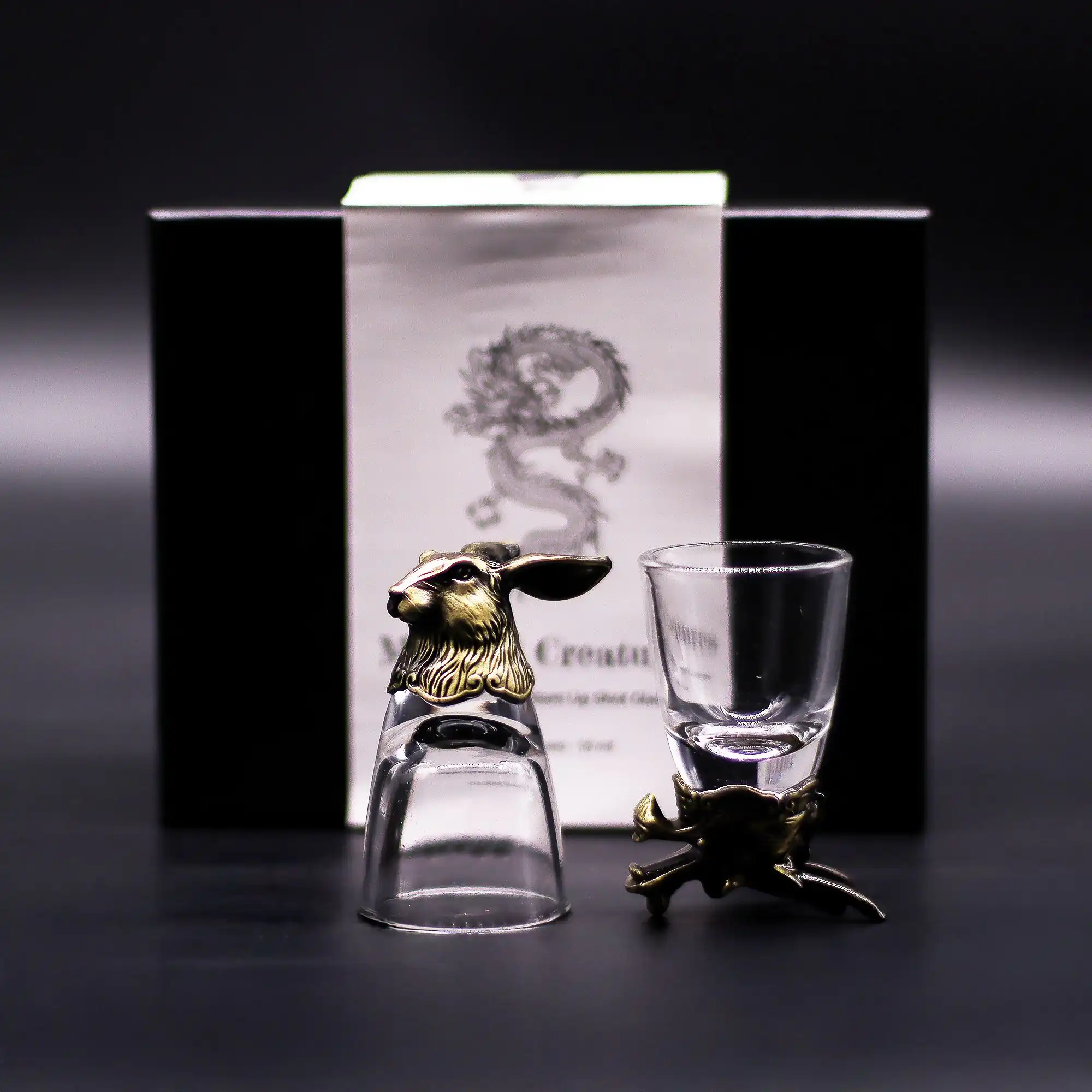 Gift Set of 6 Shot Glasses (50ml) – Mystical Creatures – Antique Bronze | www.artisangoods.co.uk 4 Gift Set of 6 Shot Glasses (50ml) – Mystical Creatures – Antique Bronze | www.artisangoods.co.uk 3