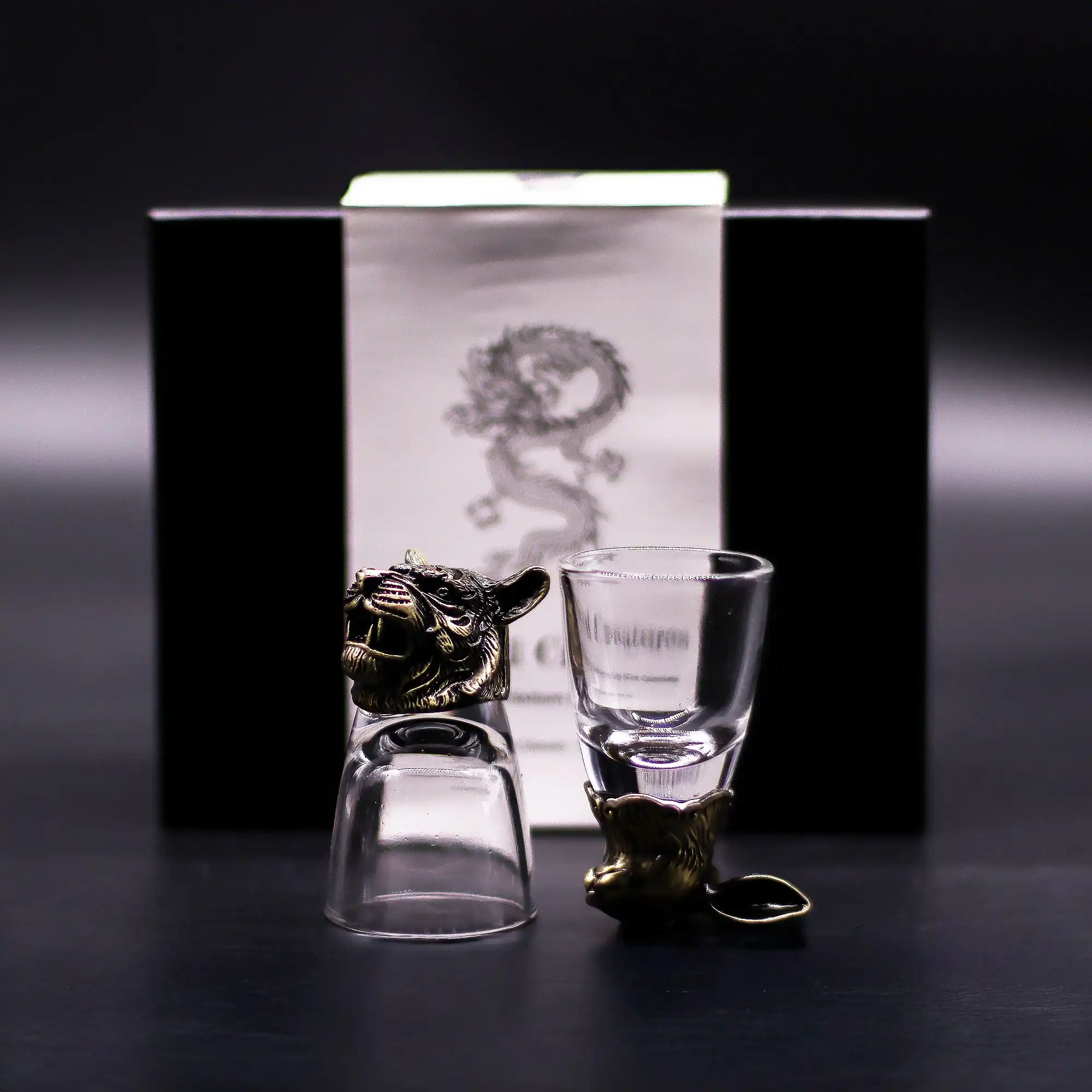 Gift Set of 6 Shot Glasses (50ml) – Mystical Creatures – Antique Bronze | www.artisangoods.co.uk 3 Gift Set of 6 Shot Glasses (50ml) – Mystical Creatures – Antique Bronze | www.artisangoods.co.uk 2