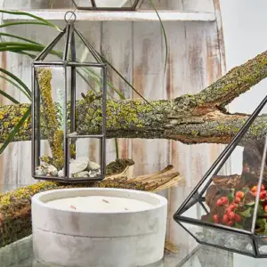 Glass Terrarium – Lantern Shape | www.artisangoods.co.uk 4