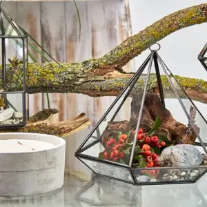 Glass Terrarium – Large Diamond | www.artisangoods.co.uk 4