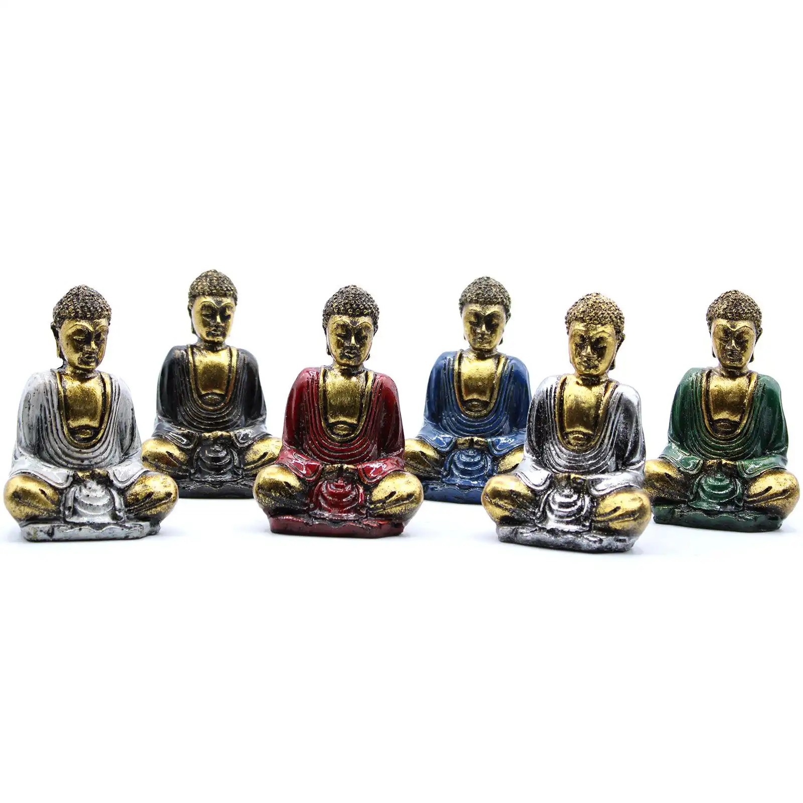 Gold Mini Buddha (Assorted Colours) | www.artisangoods.co.uk 2 Gold Mini Buddha (Assorted Colours) | www.artisangoods.co.uk 1