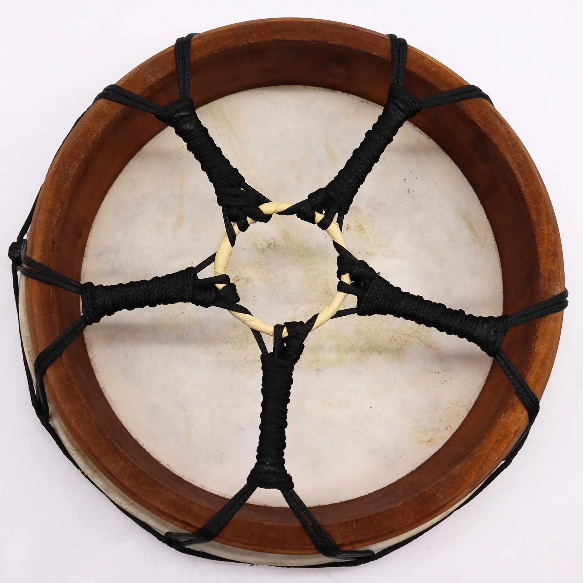 Hamsa Shamanic Drum with Two Sticks – 30cm | www.artisangoods.co.uk 4 Hamsa Shamanic Drum with Two Sticks – 30cm | www.artisangoods.co.uk 3