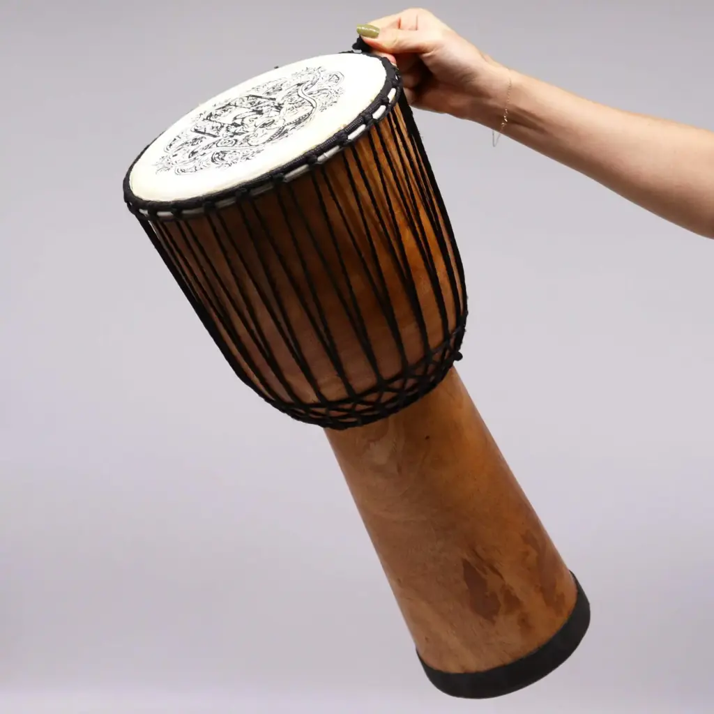 Hamsa Wide Top Djembe Drum – 22cm | www.artisangoods.co.uk 5