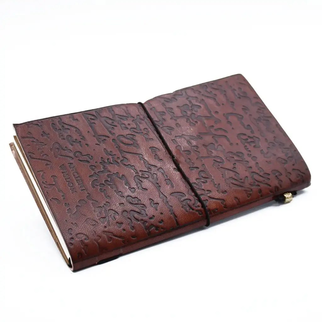 Handmade Leather Journal – Be the Change – Brown (80 pages) | www.artisangoods.co.uk 2 Handmade Leather Journal – Be the Change – Brown (80 pages) | www.artisangoods.co.uk 2