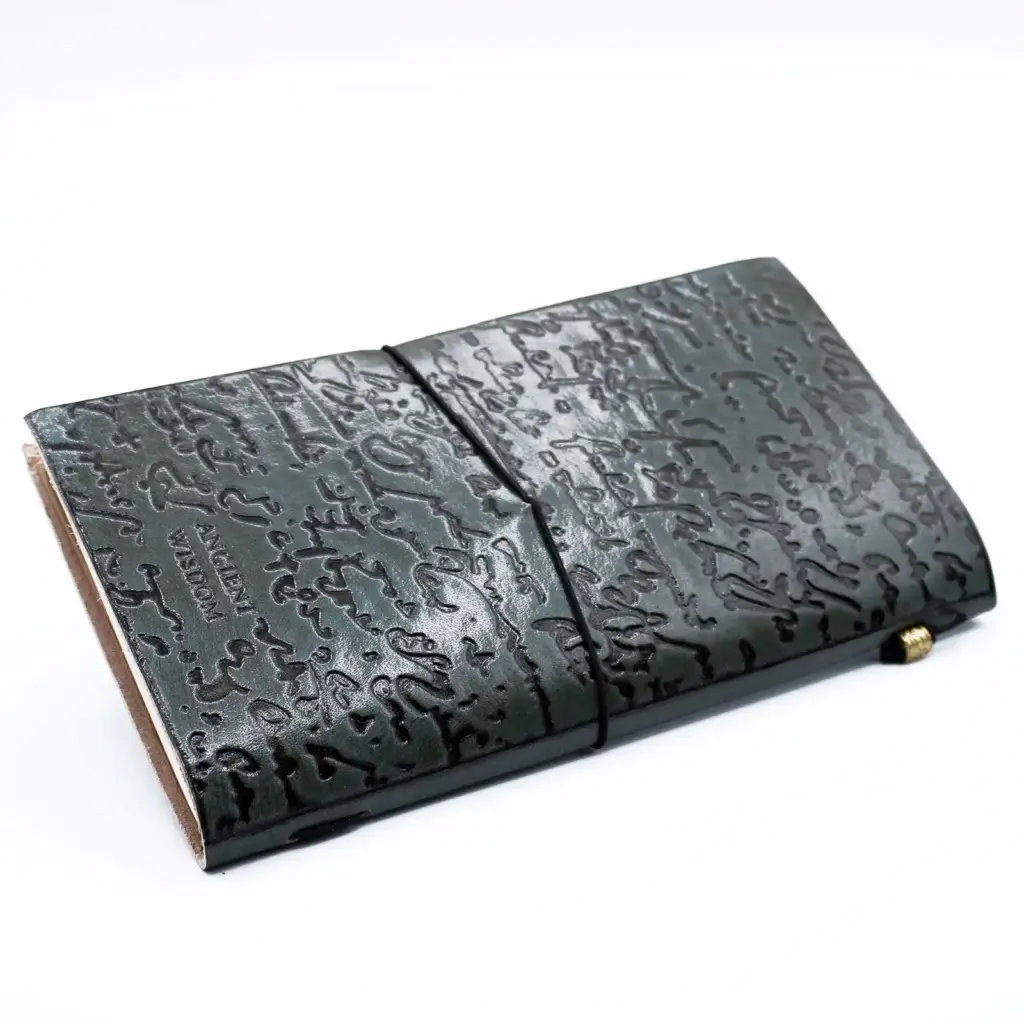 Handmade Leather Journal – Good Ideas and Other Dreams – Grey (80 pages) | www.artisangoods.co.uk 5 Handmade Leather Journal – Good Ideas and Other Dreams – Grey (80 pages) | www.artisangoods.co.uk 5
