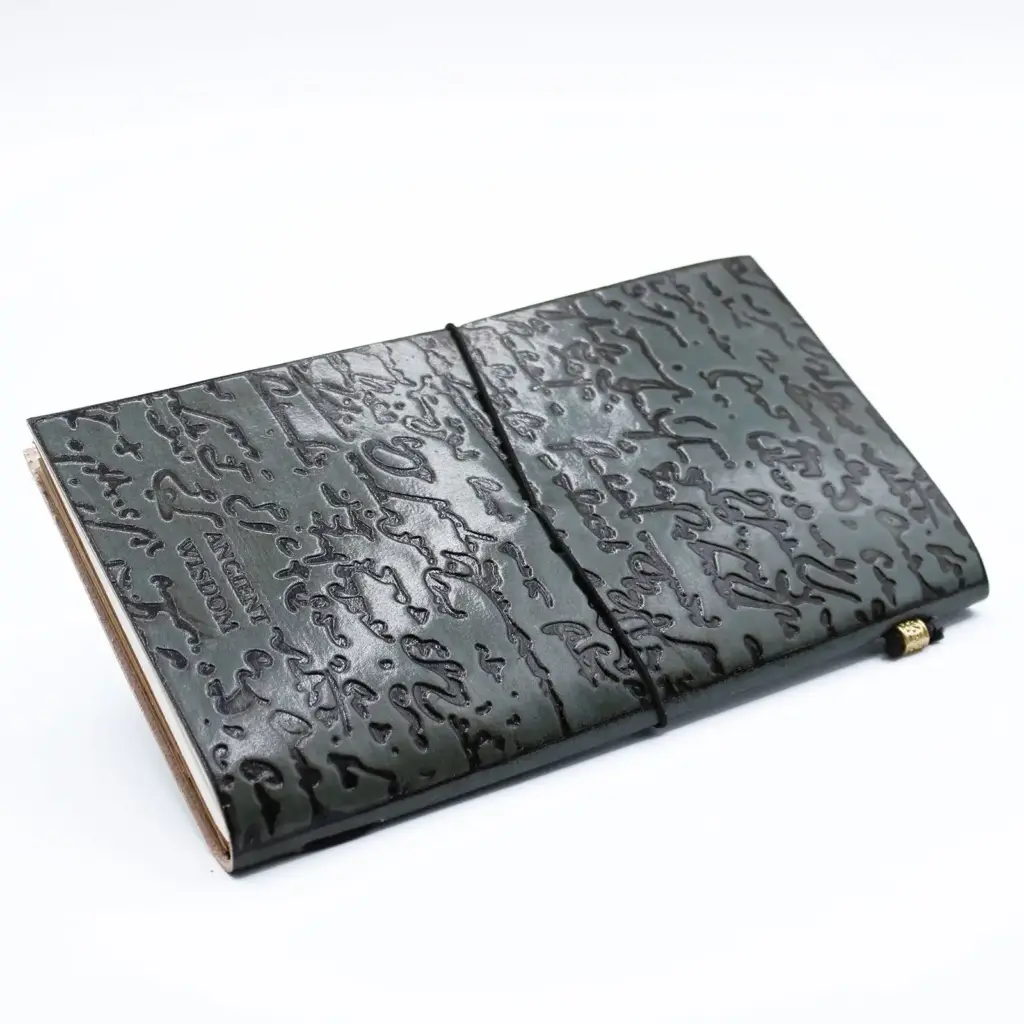 Handmade Leather Journal – Important Things To Do – Grey (80 pages) | www.artisangoods.co.uk 2 Handmade Leather Journal – Important Things To Do – Grey (80 pages) | www.artisangoods.co.uk 2