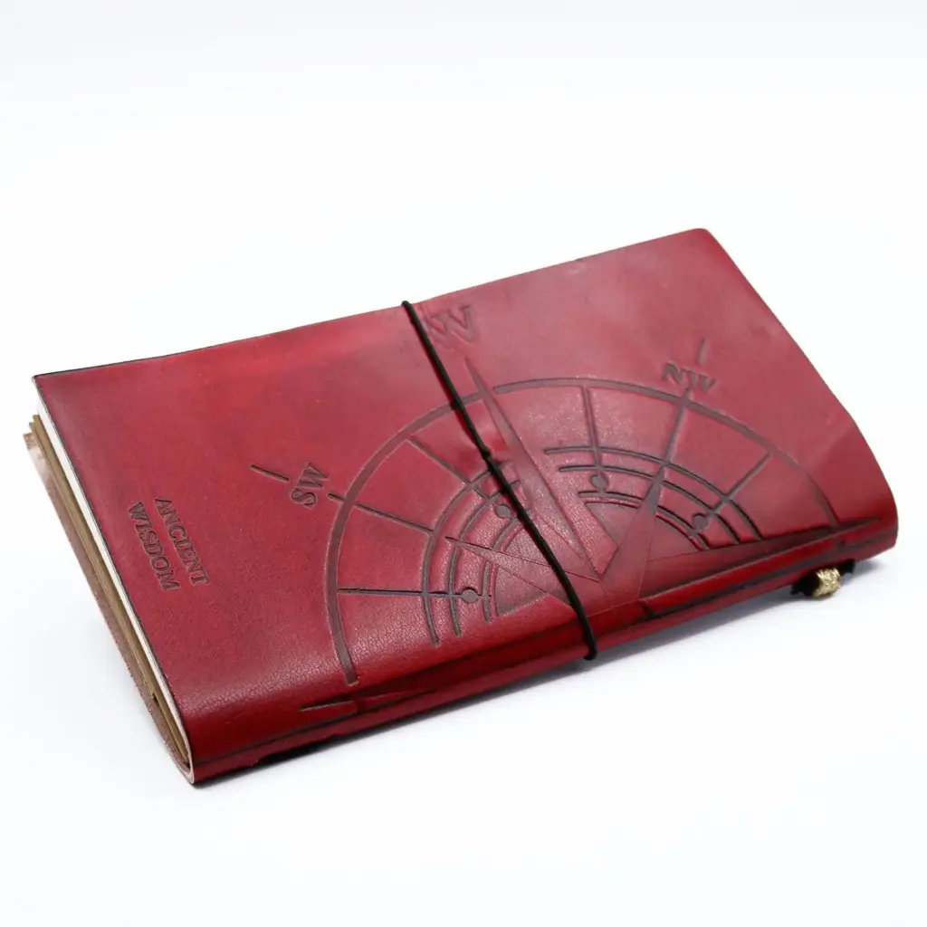 Handmade Leather Journal – Little Book of Big Plans – Red (80 pages) | www.artisangoods.co.uk 2 Handmade Leather Journal – Little Book of Big Plans – Red (80 pages) | www.artisangoods.co.uk 2