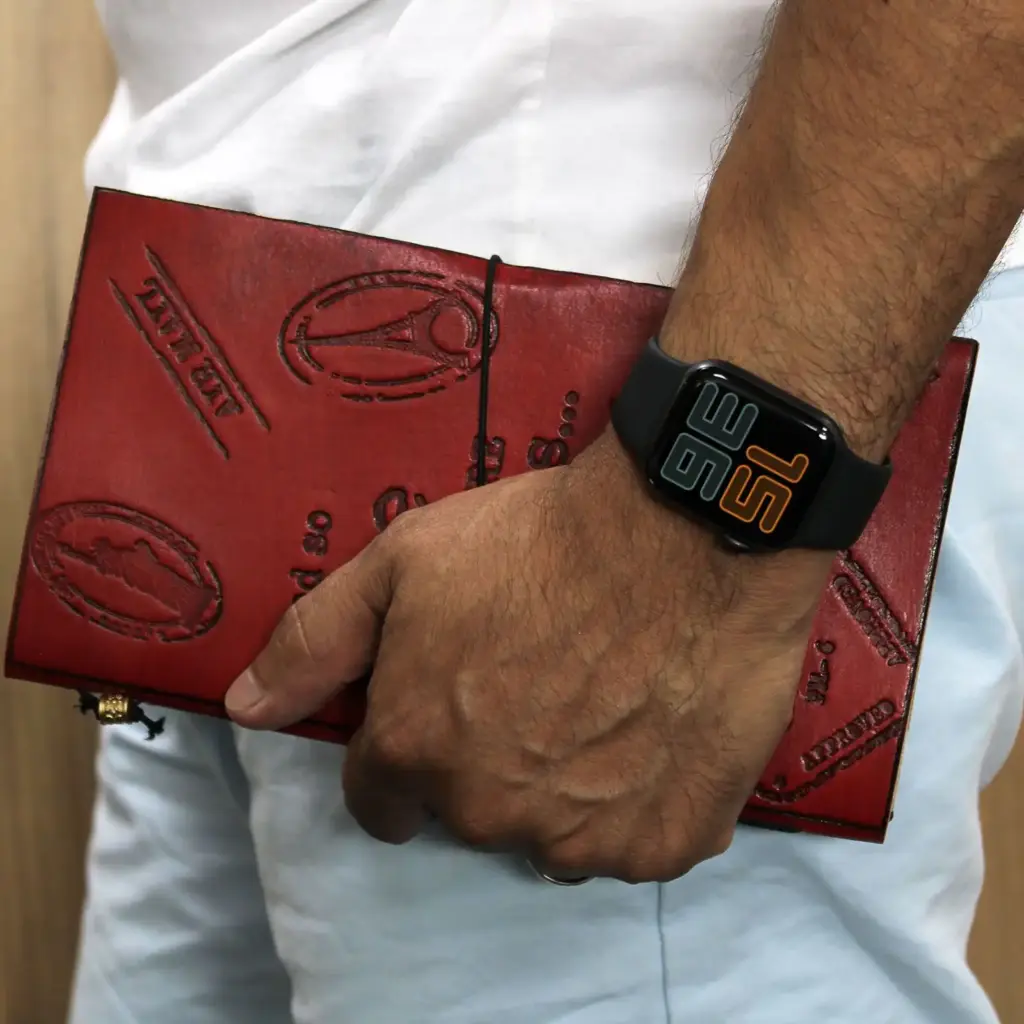 Handmade Leather Journal – Travel the World – Brown (80 pages) | www.artisangoods.co.uk 6