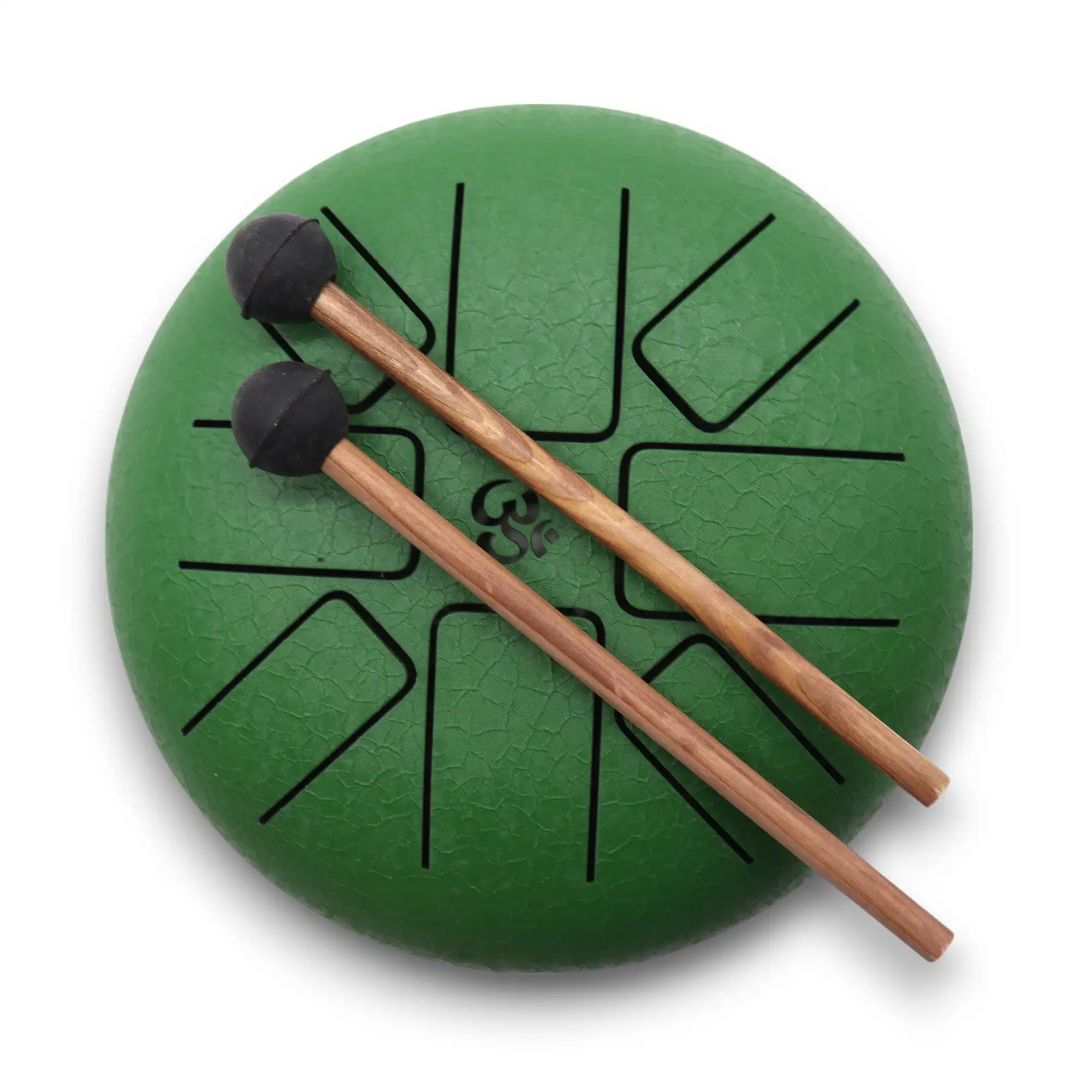 Hapi Drum Om Green – 16cm | www.artisangoods.co.uk 2 Hapi Drum Om Green – 16cm | www.artisangoods.co.uk 1