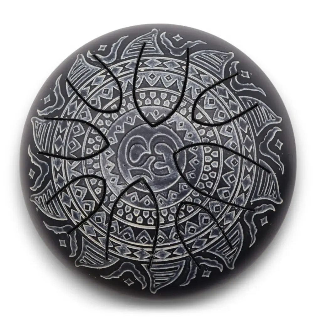 Hapi Drum Om Mandala Engraved – 16cm | www.artisangoods.co.uk 4 Hapi Drum Om Mandala Engraved – 16cm | www.artisangoods.co.uk 4