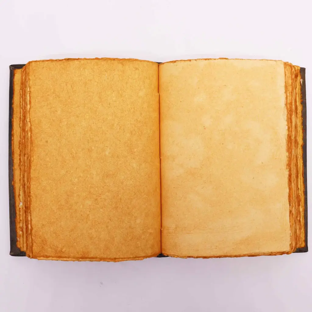 Heafty Brown Tan Book – Zinc Triple Moon Decor – 200 Deckle Edges Pages – 26x18cm | www.artisangoods.co.uk 3 Heafty Brown Tan Book – Zinc Triple Moon Decor – 200 Deckle Edges Pages – 26x18cm | www.artisangoods.co.uk 3