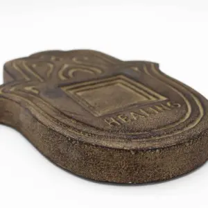 Healing Incense Plate – Antique Stone Effect | www.artisangoods.co.uk 2