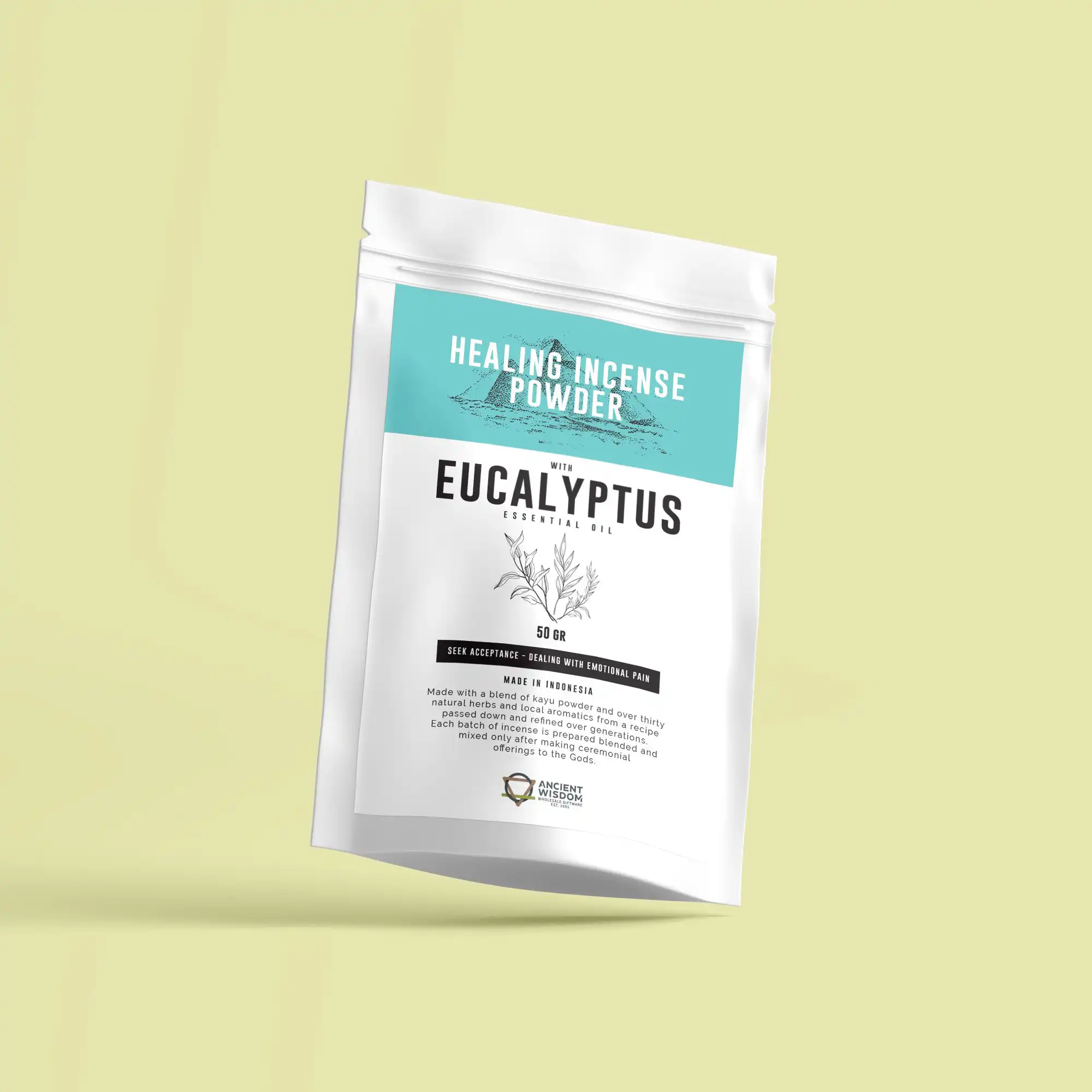 Healing Incense Powder – Eucalyptus 50gm | www.artisangoods.co.uk 3 Healing Incense Powder – Eucalyptus 50gm | www.artisangoods.co.uk 2