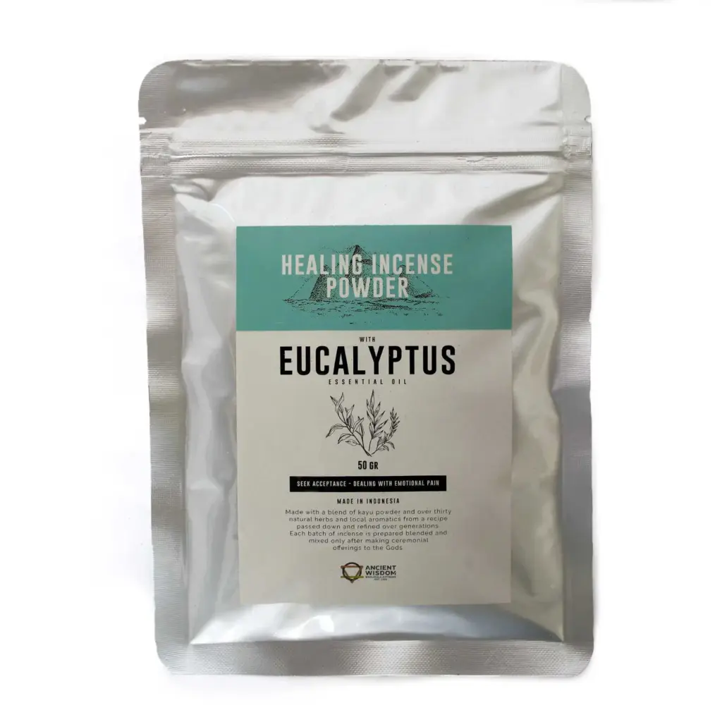Healing Incense Powder – Eucalyptus 50gm | www.artisangoods.co.uk