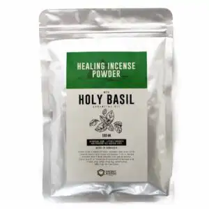 Healing Incense Powder – Holy Basil 100gm | www.artisangoods.co.uk 1