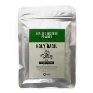 Healing Incense Powder – Holy Basil 50gm | www.artisangoods.co.uk 1