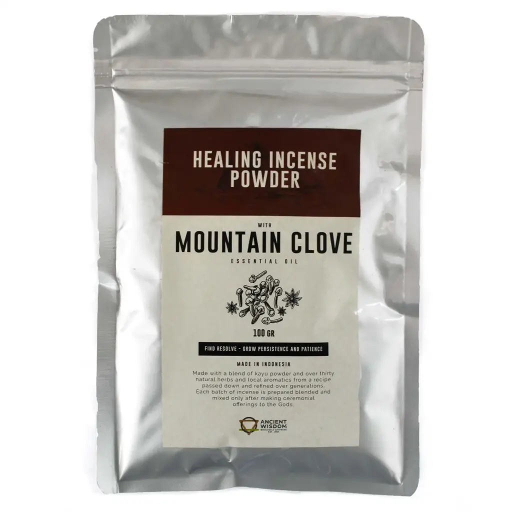 Healing Incense Powder – Mountain Clove 100gm | www.artisangoods.co.uk