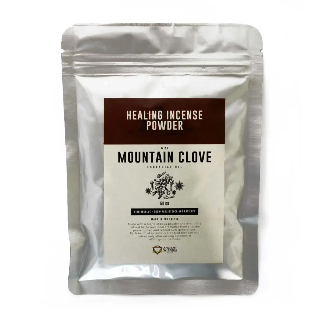 Healing Incense Powder – Mountain Clove 50gm | www.artisangoods.co.uk