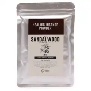 Healing Incense Powder – Sandalwood 100gm | www.artisangoods.co.uk 1
