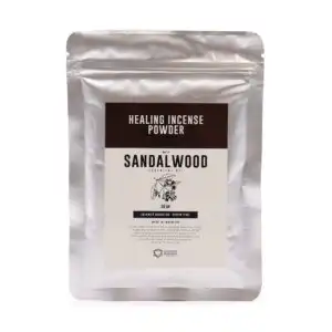 Healing Incense Powder – Sandalwood 50gm | www.artisangoods.co.uk 1
