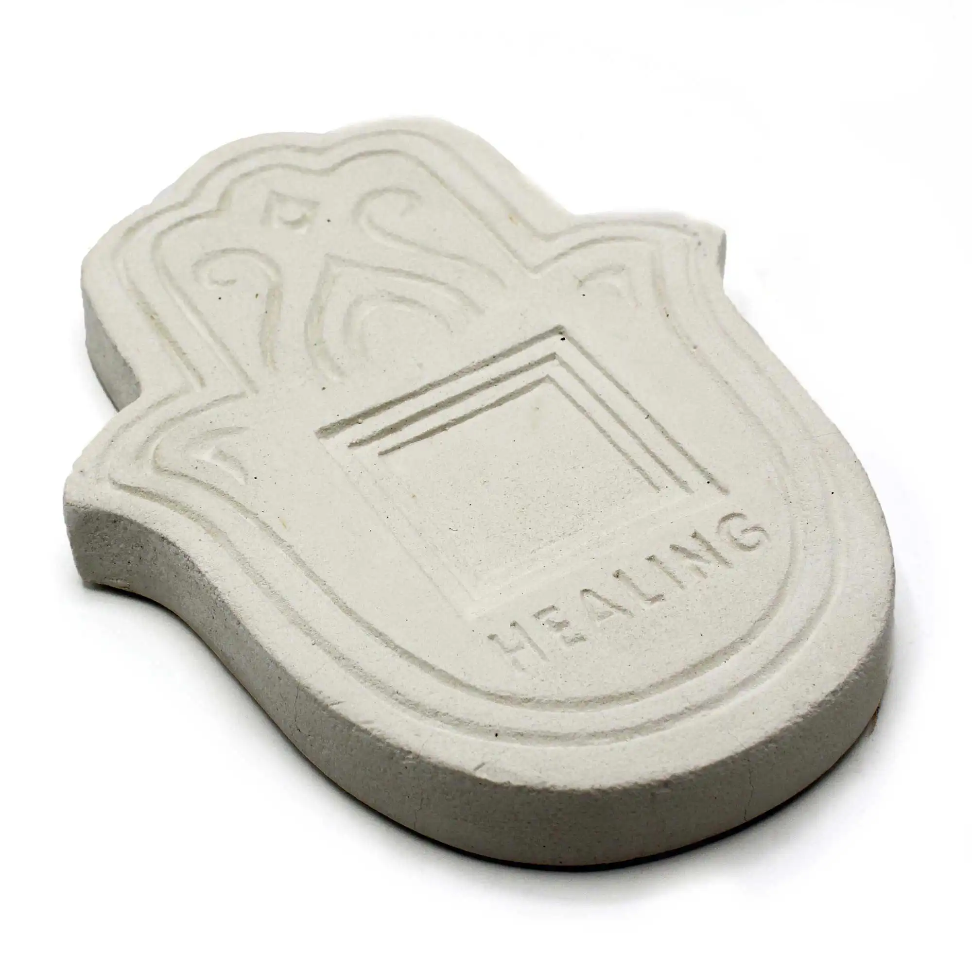 Healling Incense Plate – White Stone Effect | www.artisangoods.co.uk 2 Healling Incense Plate – White Stone Effect | www.artisangoods.co.uk 1