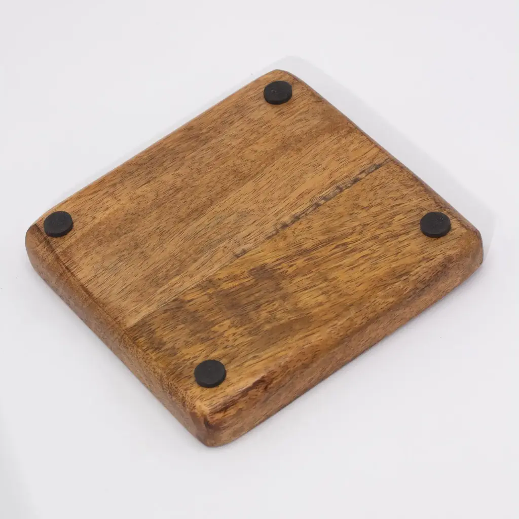 Hop Hare Big Enameled Square Trinket Tray – Lion & Snakes | www.artisangoods.co.uk 2