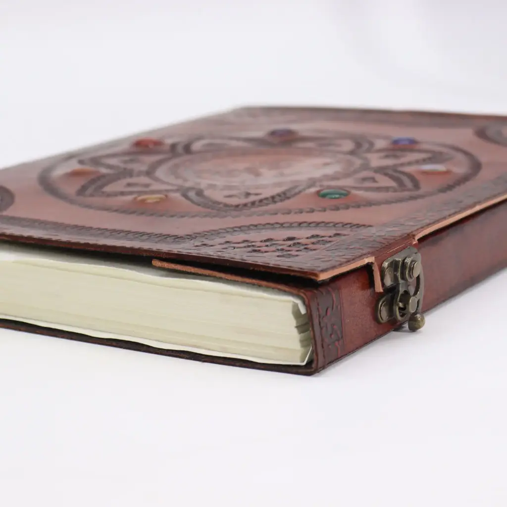 Huge Tomb Book –  Charkra Stones Dragon Mandala 100 Pages – 25x34cm | www.artisangoods.co.uk 3