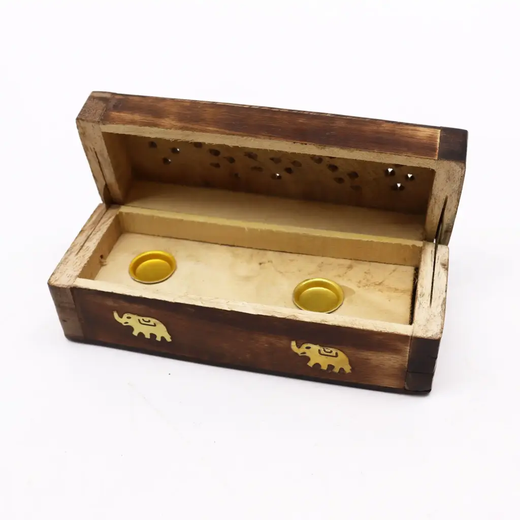 Incense Cone Smoke Box 6″ – Mango Wood | www.artisangoods.co.uk 5 Incense Cone Smoke Box 6″ – Mango Wood | www.artisangoods.co.uk 5