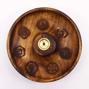Incense Stick & Cone Burner Disc – 7 Chakra | www.artisangoods.co.uk 2