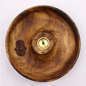 Incense Stick & Cone Burner Disc – Hamsa | www.artisangoods.co.uk 2