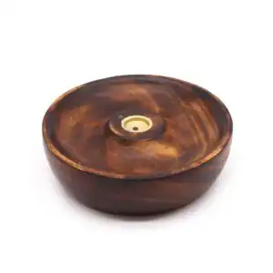 Incense Stick & Cone Burner Disc – Plain | www.artisangoods.co.uk 1