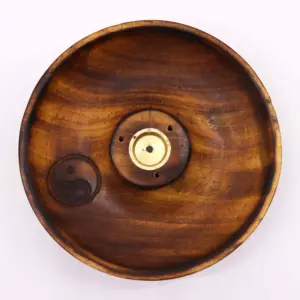 Incense Stick & Cone Burner Disc – Yin & Yang | www.artisangoods.co.uk 2