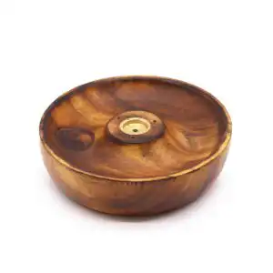 Incense Stick & Cone Burner Disc – Yin & Yang | www.artisangoods.co.uk 1