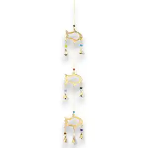 Indian Chimes – Fish Drop – 7 Bells | www.artisangoods.co.uk