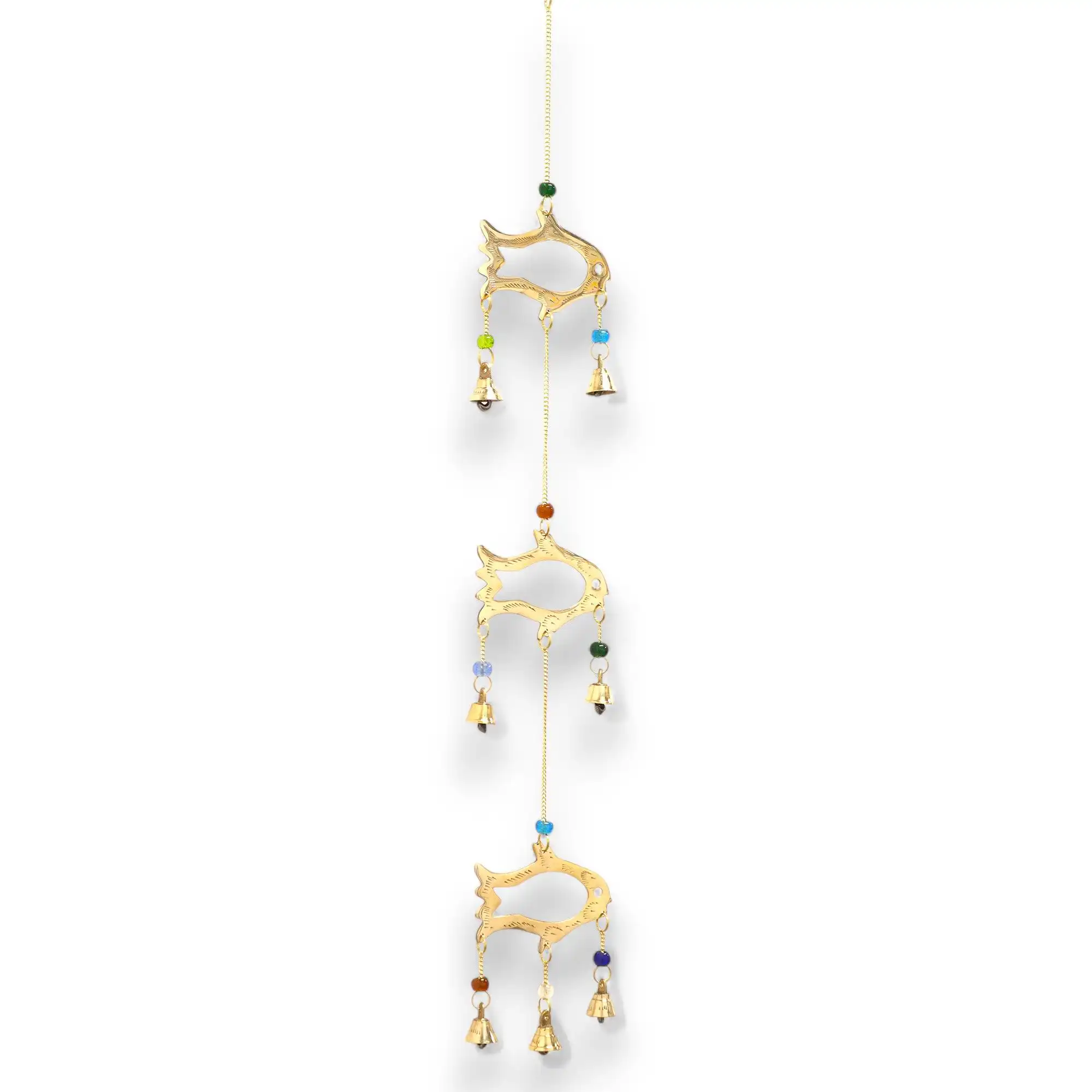 Indian Chimes – Fish Drop – 7 Bells | www.artisangoods.co.uk 2 Indian Chimes – Fish Drop – 7 Bells | www.artisangoods.co.uk