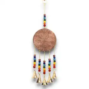 Indian Chimes – Med Tree of Life – Chakra Beads 5 Bells | www.artisangoods.co.uk 1