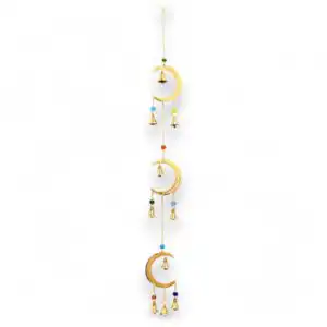Indian Chimes – Moon Drop – 10  Bells | www.artisangoods.co.uk