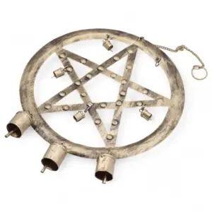 Indian Chimes – Pentagon with Cow Bells – 25x49cm | www.artisangoods.co.uk 4
