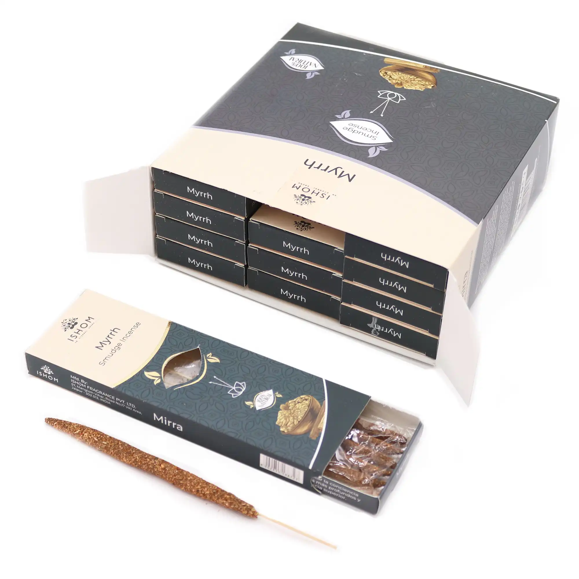 Ishom Smudge Incense – Myrrh | www.artisangoods.co.uk 3 Ishom Smudge Incense – Myrrh | www.artisangoods.co.uk 2