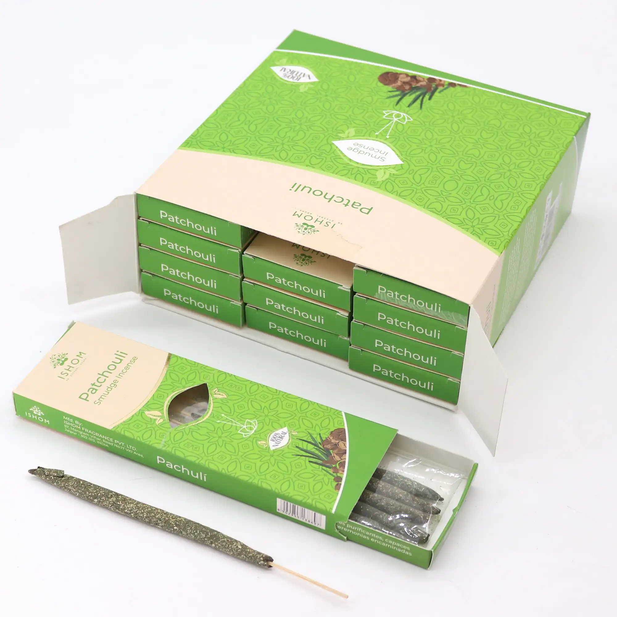 Ishom Smudge Incense – Patchouli | www.artisangoods.co.uk 3 Ishom Smudge Incense – Patchouli | www.artisangoods.co.uk 2