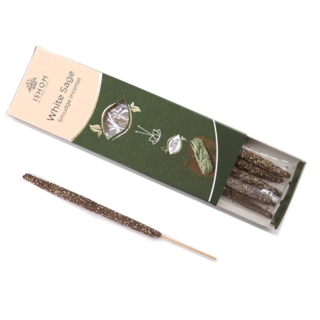 Ishom Smudge Incense – White Sage | www.artisangoods.co.uk 3 Ishom Smudge Incense – White Sage | www.artisangoods.co.uk 3