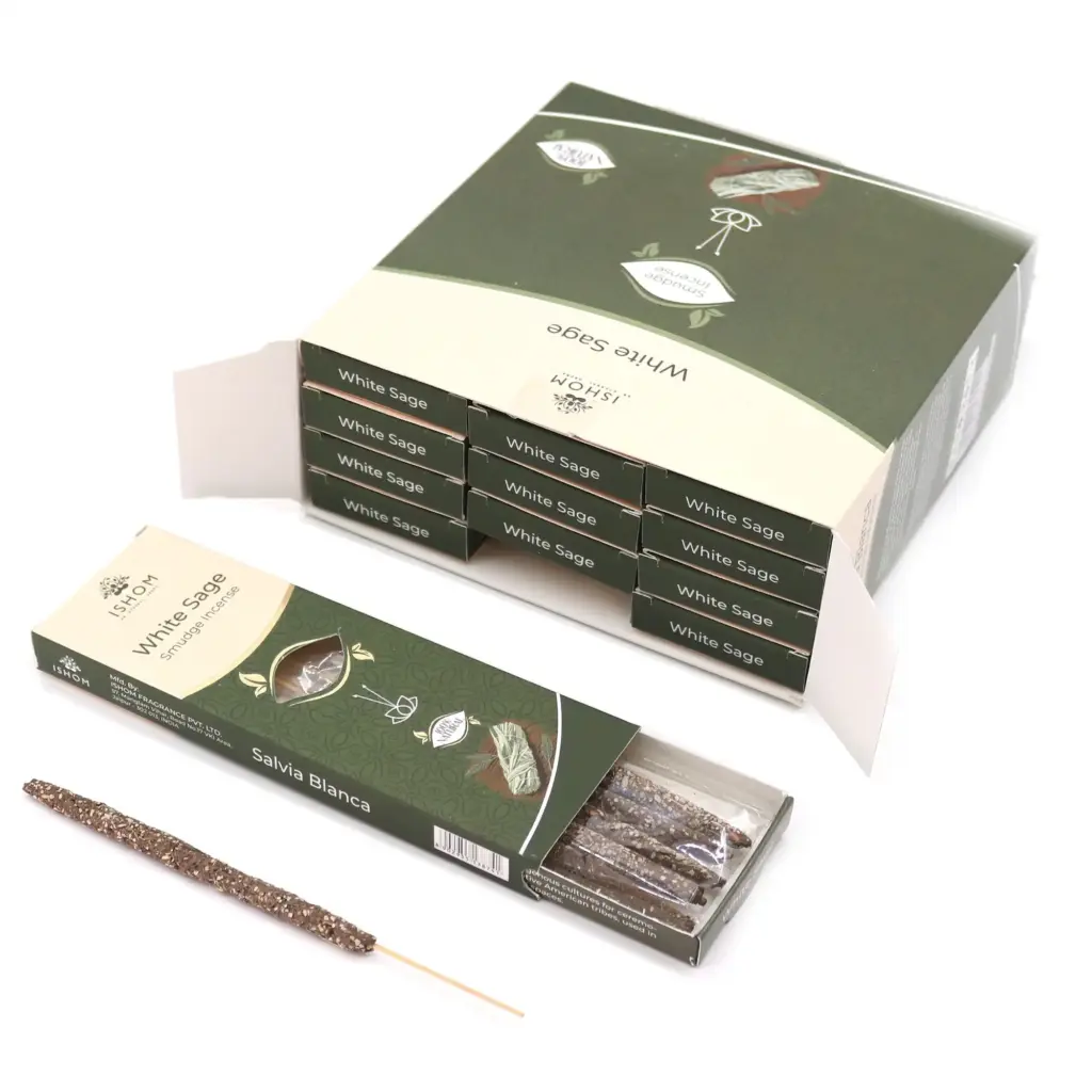 Ishom Smudge Incense – White Sage | www.artisangoods.co.uk 2 Ishom Smudge Incense – White Sage | www.artisangoods.co.uk 2