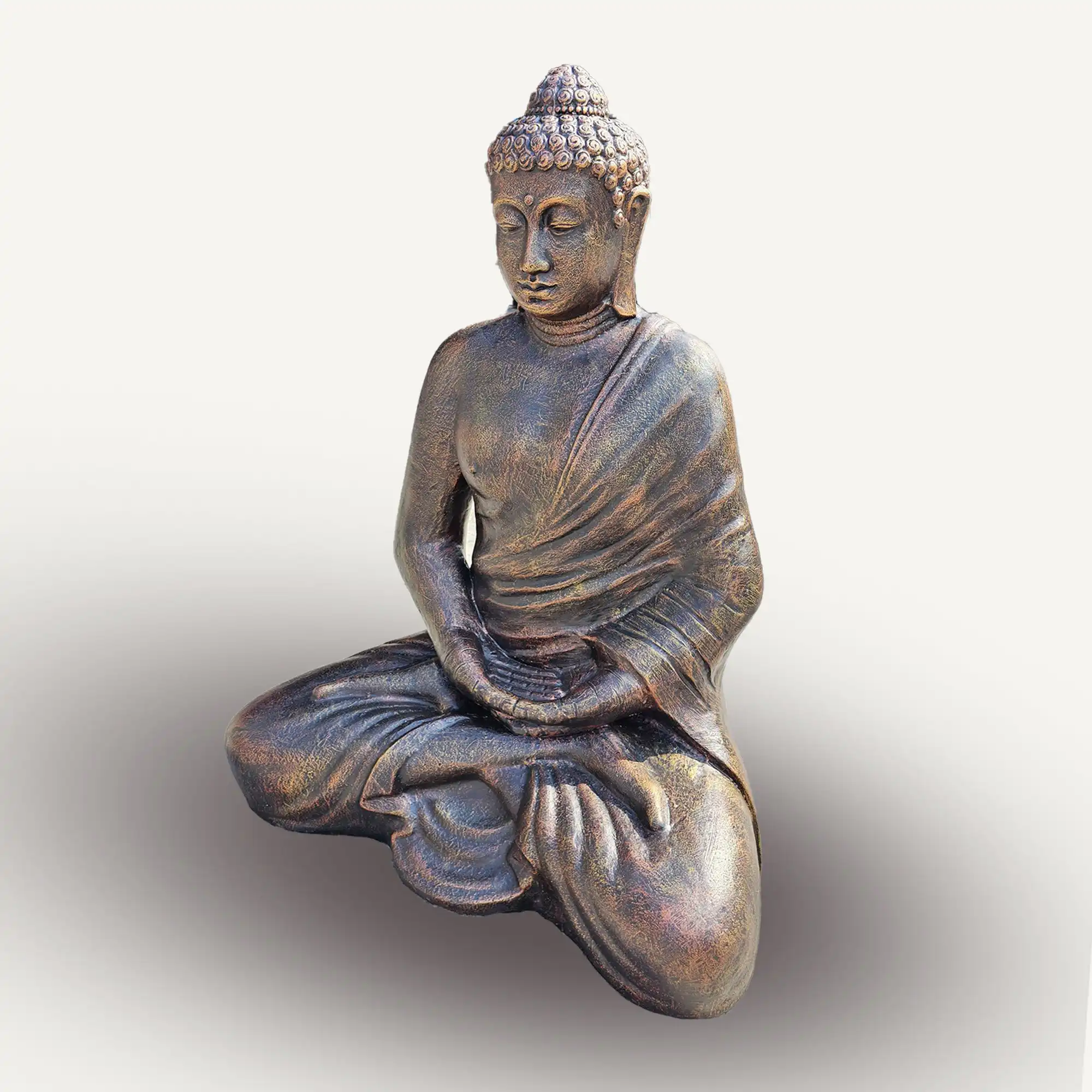 Large Antique Gold Thai Buddha – 0.96m | www.artisangoods.co.uk 2 Large Antique Gold Thai Buddha – 0.96m | www.artisangoods.co.uk