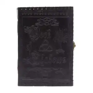 Large Book of Shadows – Black – 200 pages decle-edged – 25x18x3cm | www.artisangoods.co.uk 1