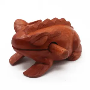 Large Croaking Wooden Frog | www.artisangoods.co.uk 3