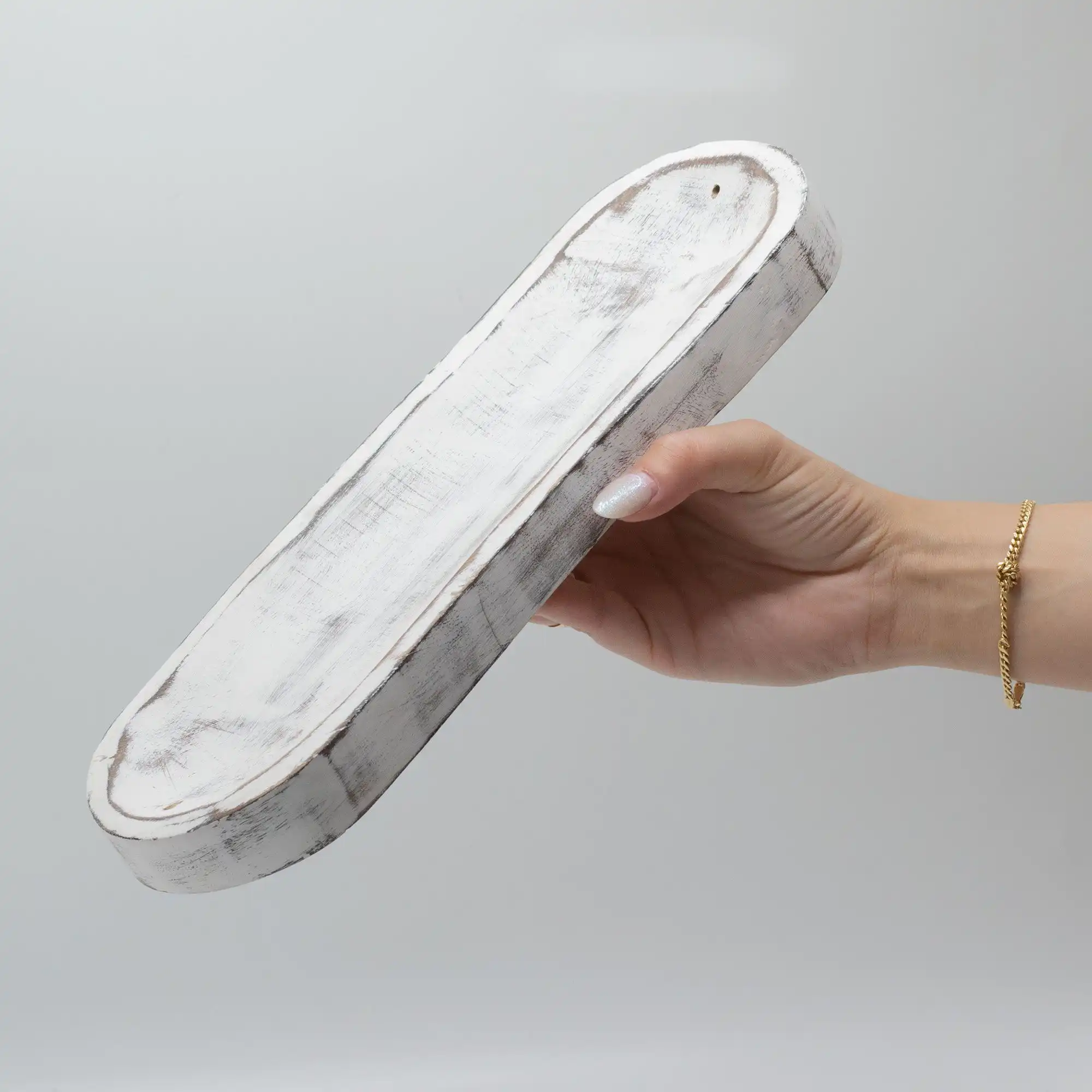 Large Incense Tray 30x10cm – Classic Whitewash | www.artisangoods.co.uk 4 Large Incense Tray 30x10cm – Classic Whitewash | www.artisangoods.co.uk 3