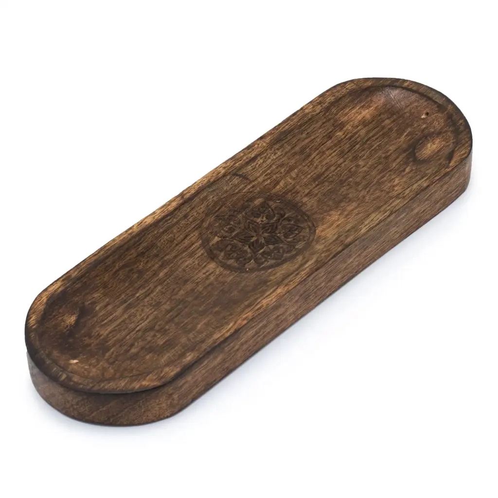 Large Incense Tray 30x10cm – Mandala | www.artisangoods.co.uk