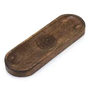 Large Incense Tray 30x10cm – Mandala | www.artisangoods.co.uk 1